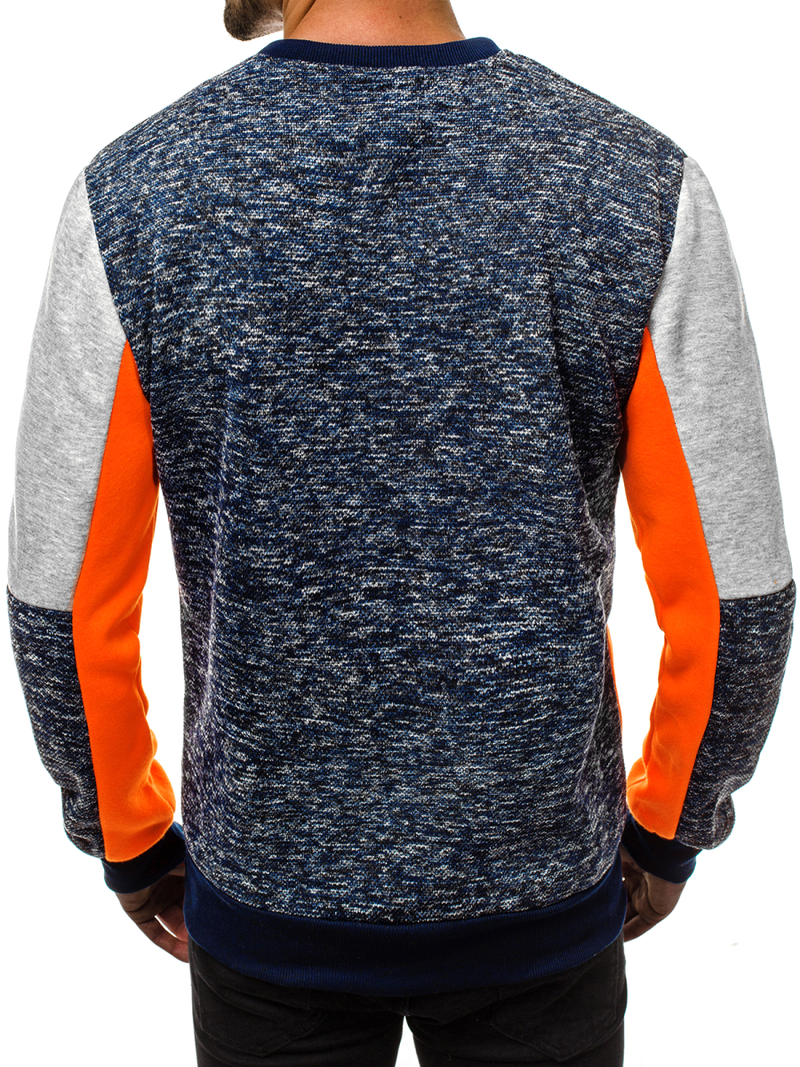 Толстовка чоловіча Темно-Синя OZONEE JS/KS1908Z