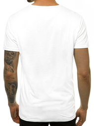 T-Shirt męski biały OZONEE JS/SS10972