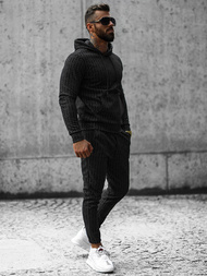 Спортивний костюм чоловічій Чорний OZONEE O/D7263/9102