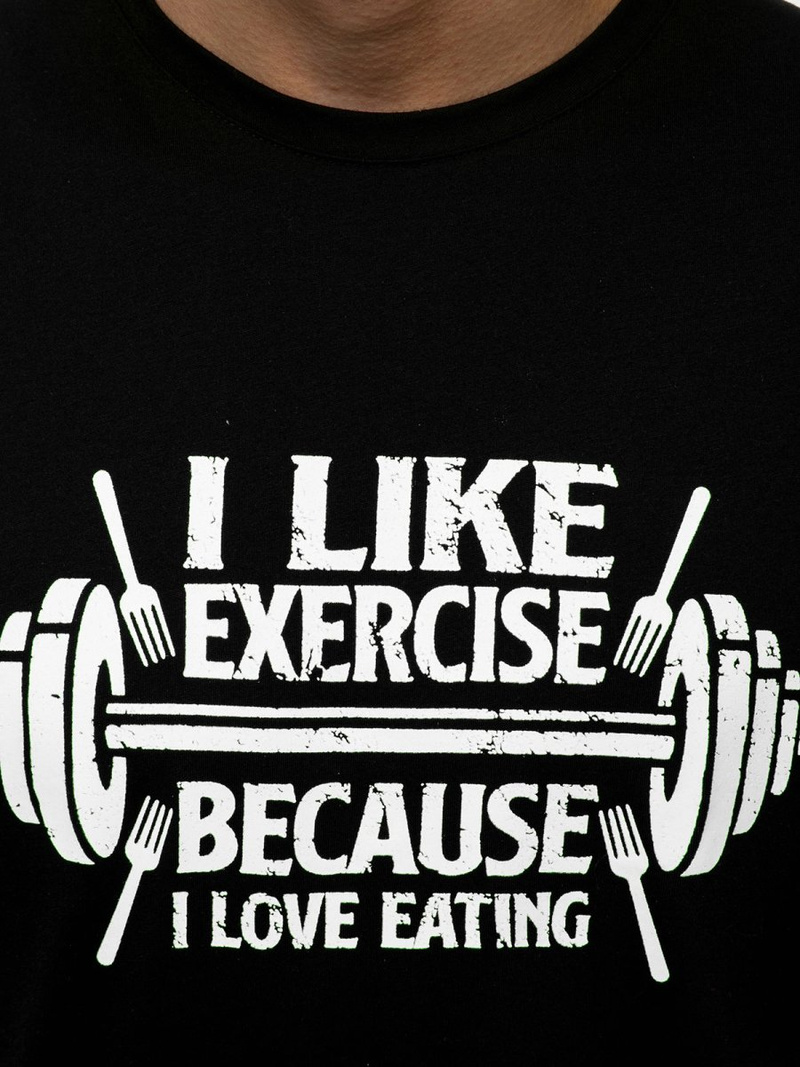 Майка чоловіча Чорно-Бiлий OZONEE MACH/M1210Z