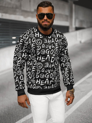 Bluza męska czarna OZONEE JS/8B1221/3