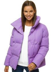Kurtka zimowa damska fioletowa OZONEE JS/M23062/1