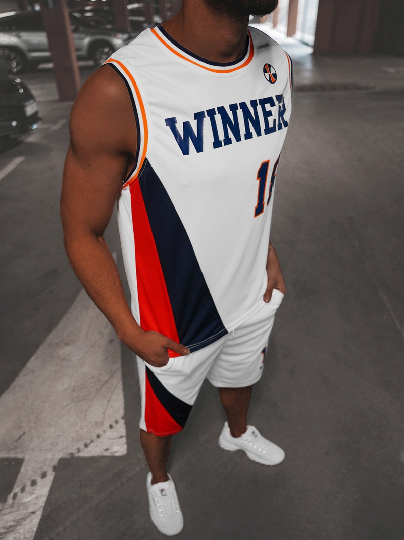 Спортивний костюм чоловічій Бiлий OZONEE JS/68C10167Z