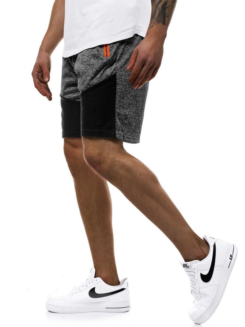 Spodenki męskie grafitowe OZONEE JS/KS2512