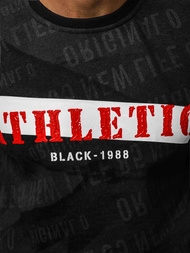 Толстовка чоловіча Чорна OZONEE JS/DD236