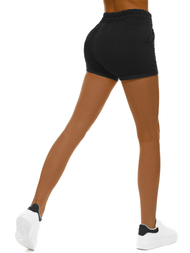 Spodenki dresowe damskie czarne OZONEE O/Z50