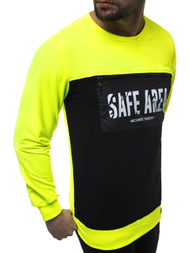 Bluza męska żółto-neonowa OZONEE MACH/2121