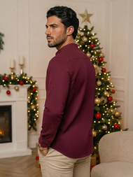 Cорочка чоловіча Бордова OZONEE O/V57Z