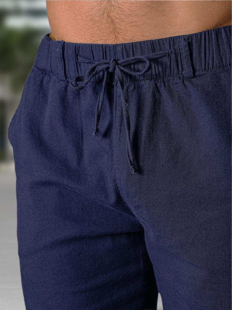 Шорти джинові чоловічі tемно-cинi OZONEE TMK/DC809/3Z