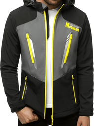 Куртка softshell чоловіча Темно-Сiра OZONEE JS/HH022/1BZ