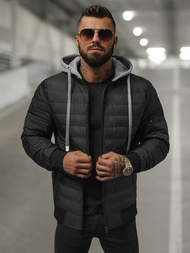 Куртка чоловіча Чорна OZONEE JS/8M985/392