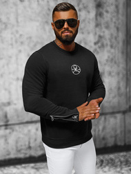 Толстовка чоловіча чорна OZONEE NB/MF2014