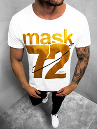 T-Shirt męski biały OZONEE JS/KS2023Z