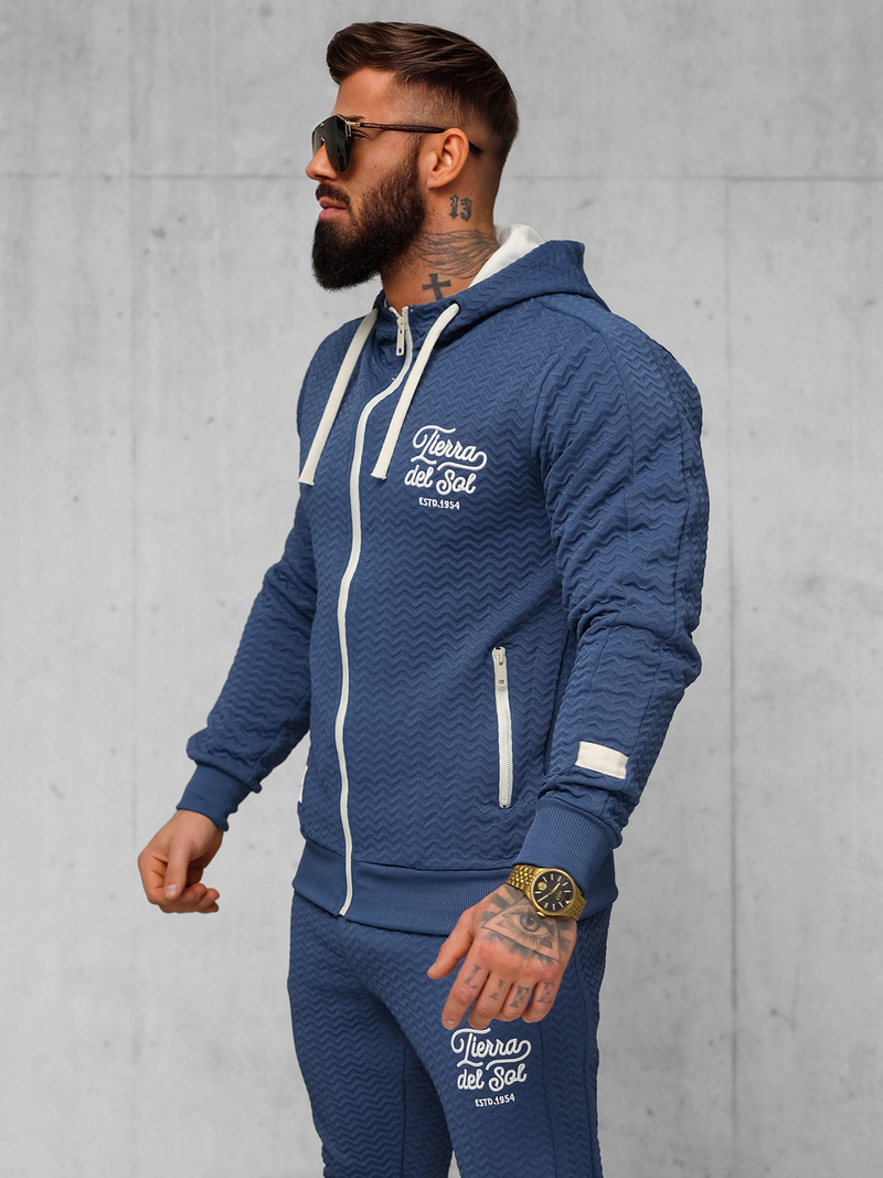 Спортивний костюм чоловічій iндiго OZONEE O/FF5032AB