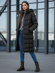 Куртка жіноча чорна OZONEE JS/M736/392Z