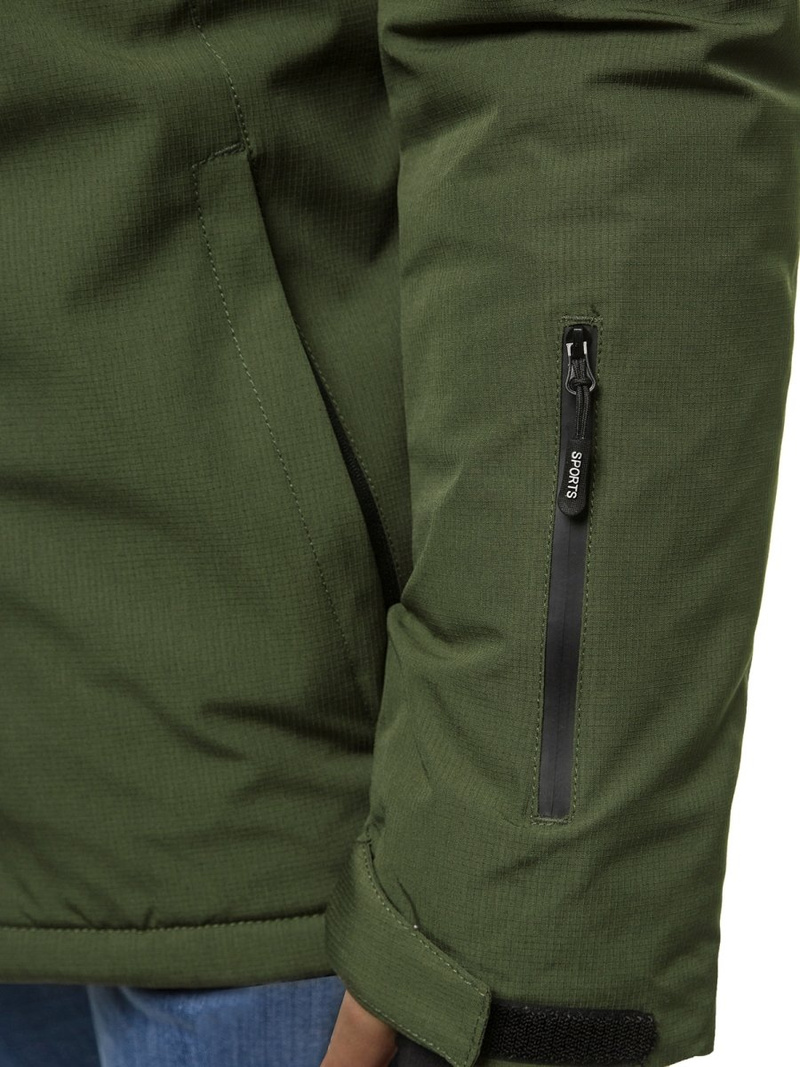 Kurtka zimowa męska khaki OZONEE O/9802