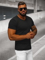 Футболка чоловіча Чорна OZONEE JS/712007Z 