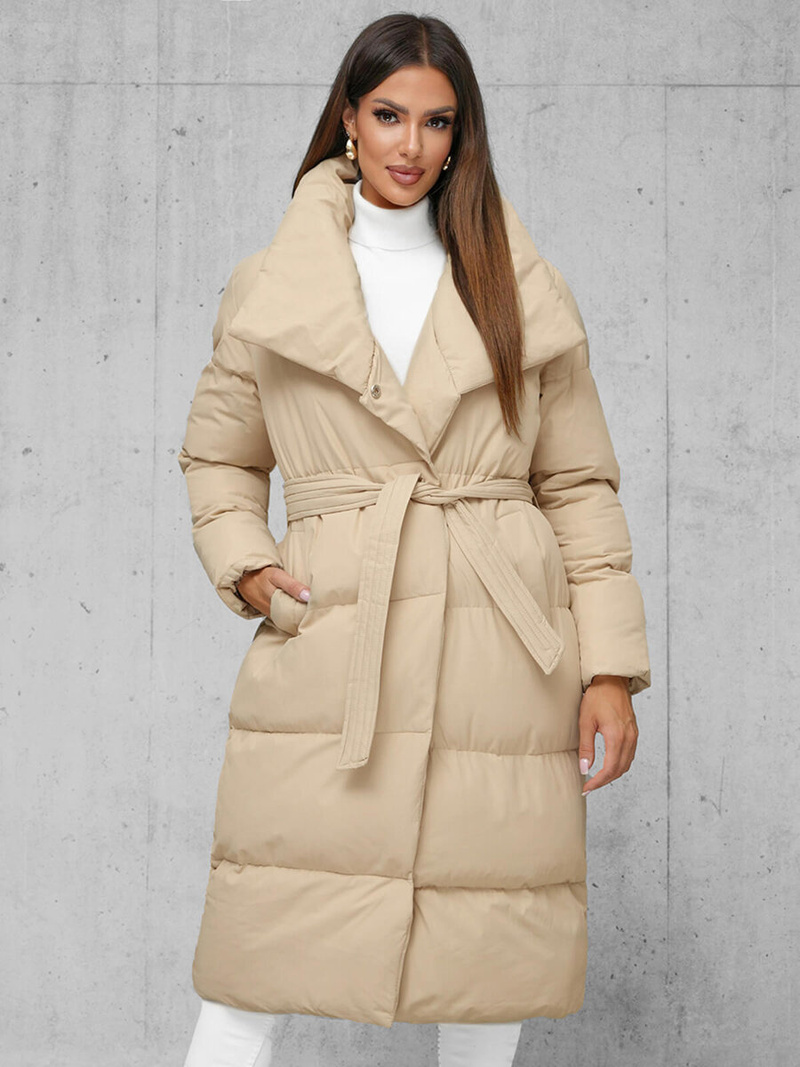 Куртка жіноча Бежева OZONEE JS/M737/62Z