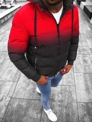 Чоловіча зимова куртка Червоно/Чорна OZONEE JS/M760/270