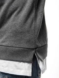 Bluza męska grafitowa OZONEE B/181905Z