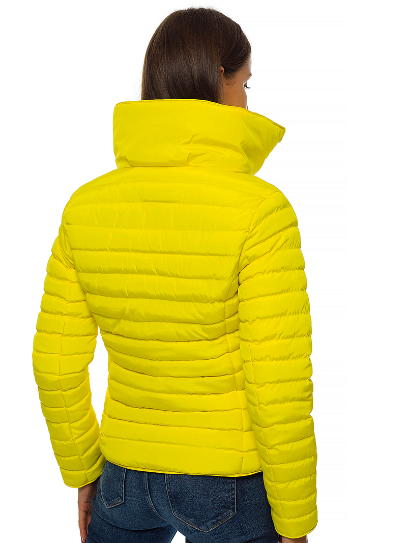 Kurtka przejściowa damska żółta OZONEE JS/M23063/3