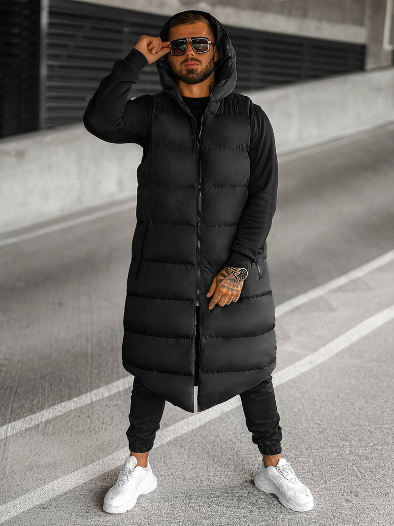 Безрукавка чоловіча чорна OZONEE O/M3203Z