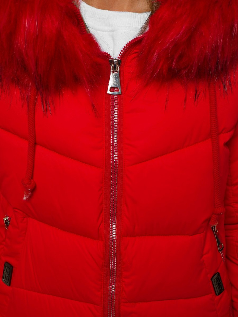 Куртка жіноча червона OZONEE O/SW028/4