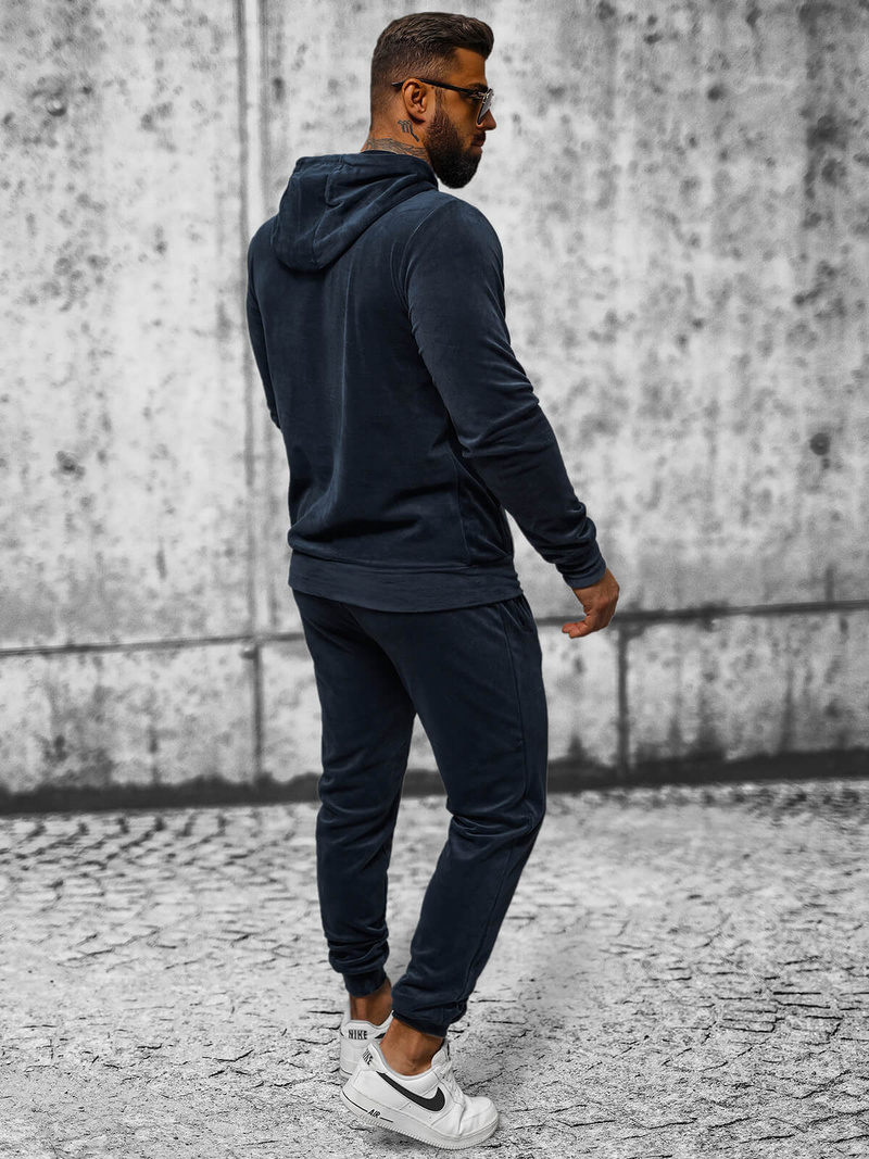 Спортивний костюм чоловічій tемно-cиня OZONEE JS/8C1171/25