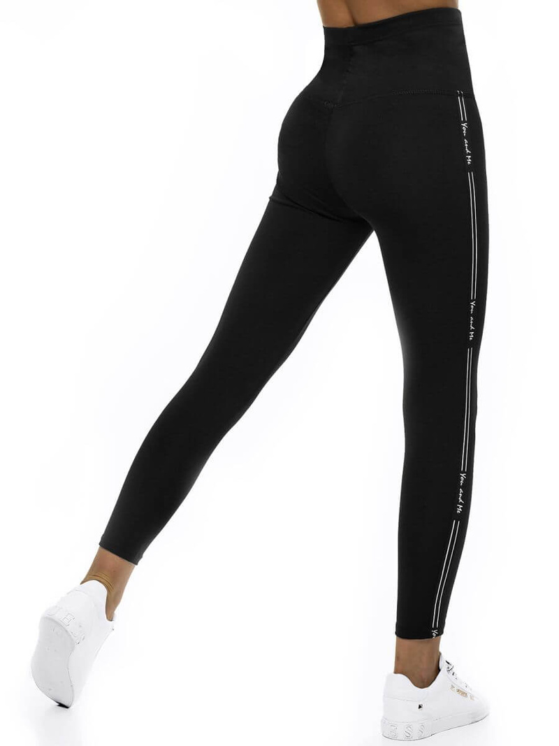 Legginsy damskie czarne OZONEE O/TS206/1