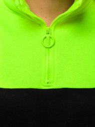 Bluza damska żółto-neonowa OZONEE JS/KSW2021