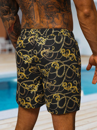 Spodenki kąpielowe męskie czarne OZONEE O/MTK4474