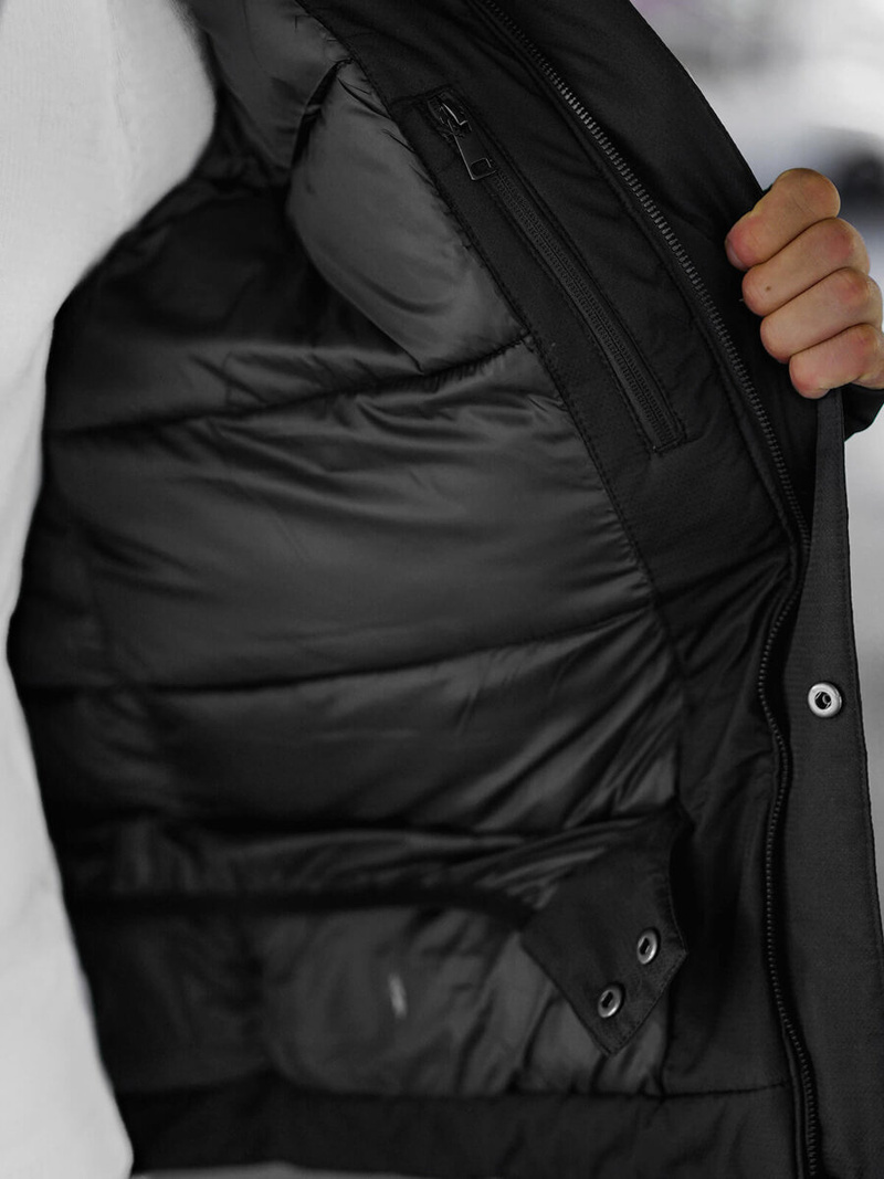 Куртка Чоловіча Чорно-Сiра OZONEE JS/91M9903/92