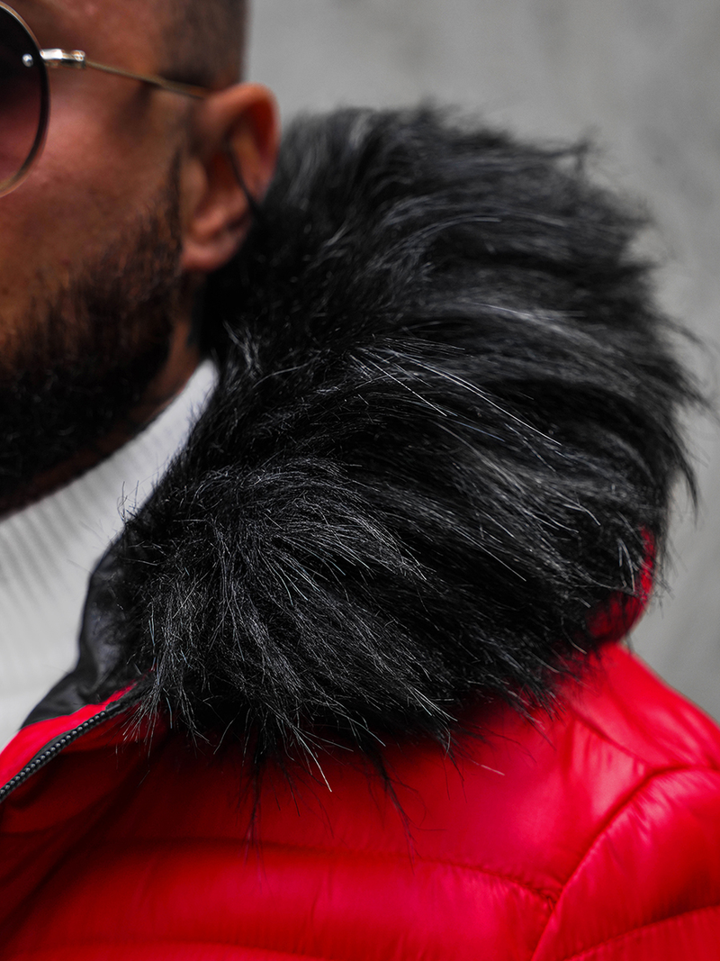 Куртка чоловіча червона OZONEE O/K2233