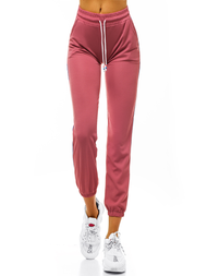 Spodnie dresowe damskie różowe OZONEE JS/1020/C17