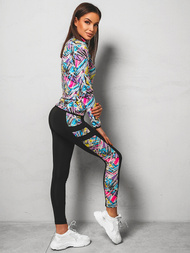 Жіночий спортивний костюм з трьох частин Кольоровий OZONEE O/MS05Z