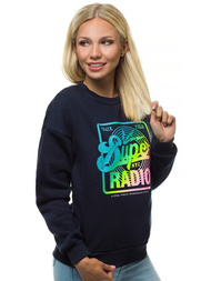 Bluza damska granatowa OZONEE JS/KSW1008