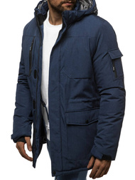 Kurtka zimowa męska granatowa OZONEE O/9803