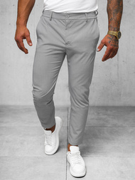Spodnie męskie chino szare OZONEE O/1411SP