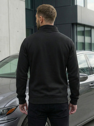 Bluza męska rozpinana czarna OZONEE JS/2002Z