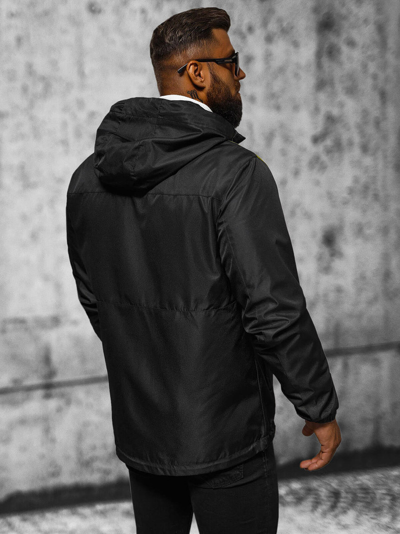 Куртка чоловіча чорна OZONEE JS/22M311/392