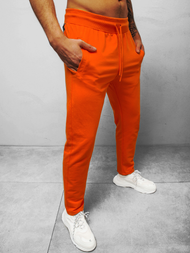 Штани спортивні чоловічі Помаранчевi B/18203022