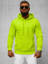 Bluza męska z kapturem seledynowa OZONEE JS/2009/72Z