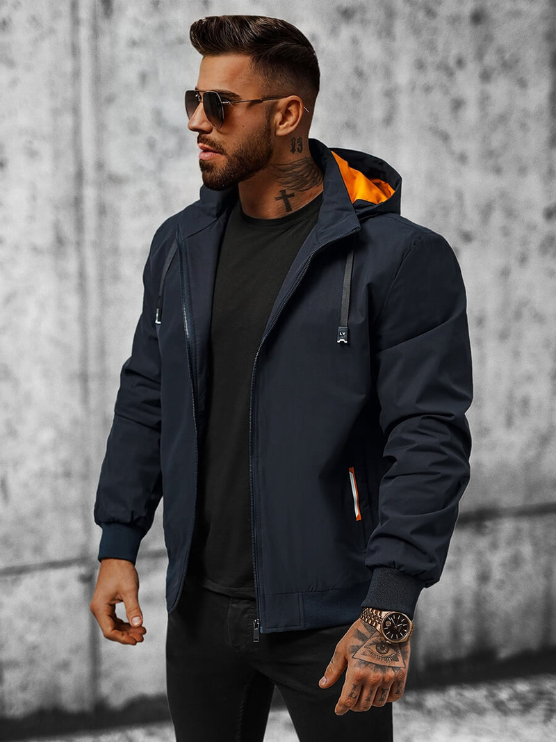 Kurtka męska granatowa OZONEE JS/84M3016/215