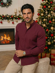 Cорочка чоловіча Бордова OZONEE O/V57Z