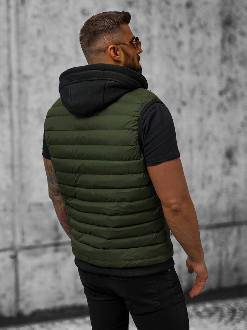 Безрукавка чоловіча xакi OZONEE N/7135Z