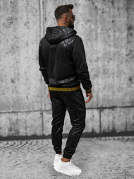 Чоловічий спортивний комплект чорний OZONEE O/3A161