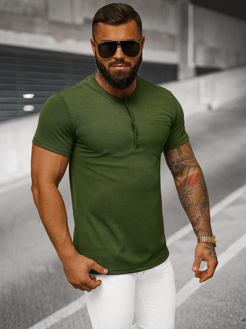 Футболка Чоловіча Хакi OZONEE O/L1453