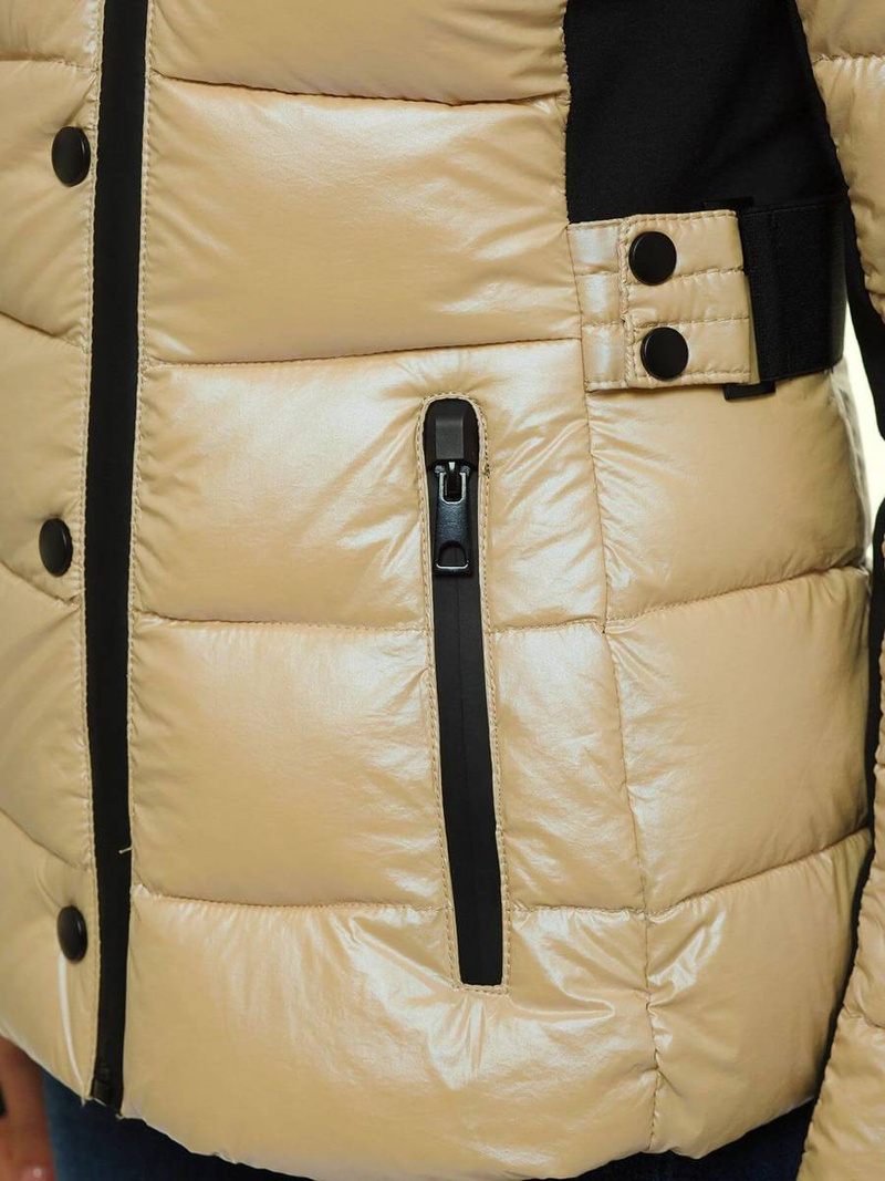 Куртка жіноча Бежева OZONEE O/DK066/70