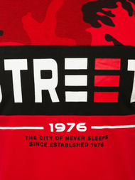 Футболка чоловіча Червона OZONEE JS/SS11105