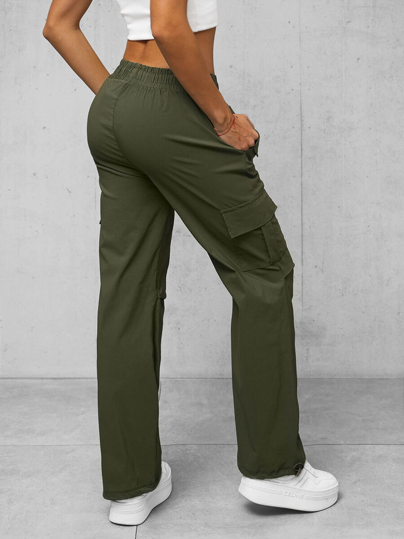 Жіночі штани xакi OZONEE O/TT00393